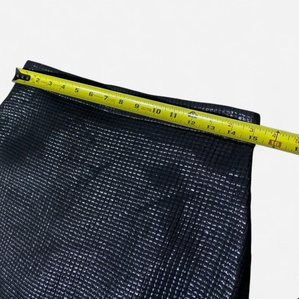 Banana Republic Monogram Metallic Textured Skirt Size 10 Luxe Cocktail